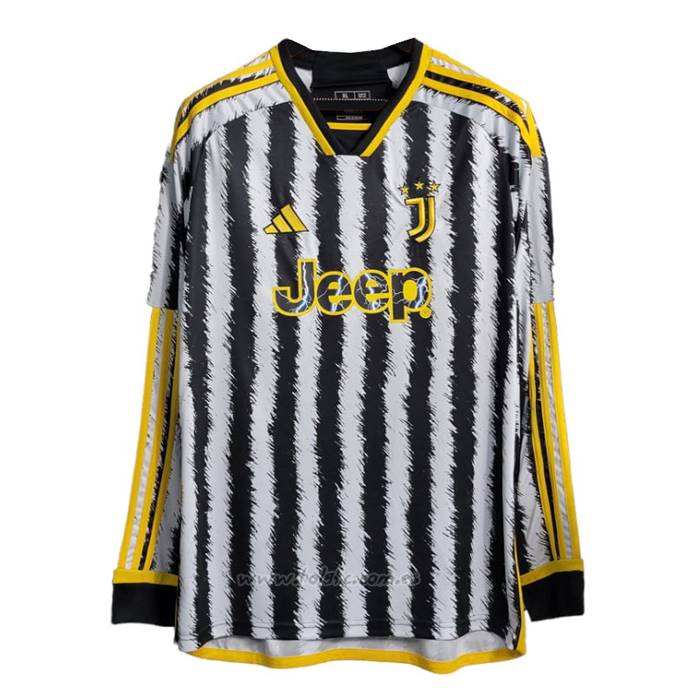 Camiseta Juventus Primera Manga Larga 2023-2024